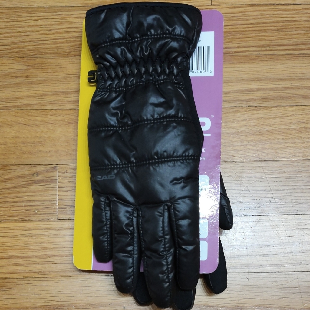 Head Black Waterproof Hybrid Gloves